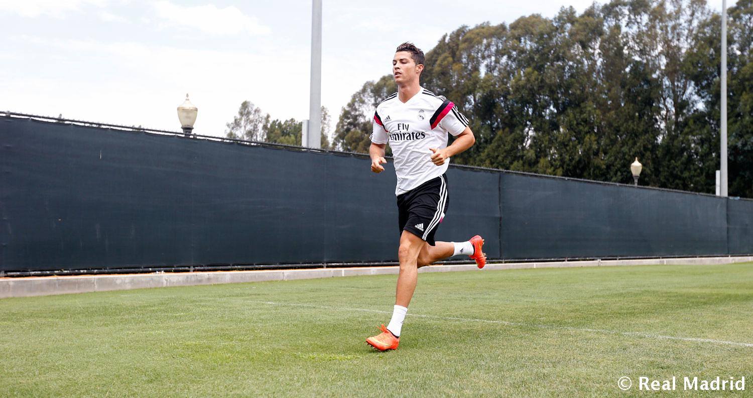 صور تدريبات ريال مدريد استعدادا للموسم الجديد 2014/2015 في لوس أنجلوس
