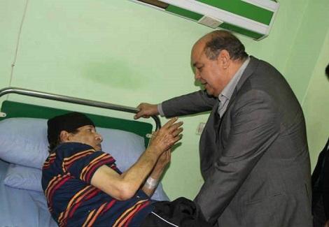 صور سعيد صالح قبل وفاته 2015 ، اخر صور الفنان سعيد صالح في المستشفي 2015