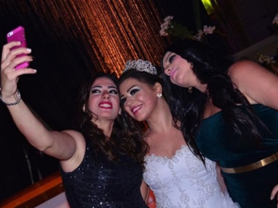 صور حفل زفاف شاهيناز ضياء الدين 2014 ، صور شاهيناز ضياء الدين بفستان الفرح 2014