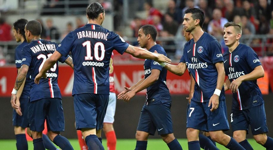 صور مباراة باريس سان جيرمان وريمس في الدوري الفرنسي اليوم الجمعة 8-8-2014