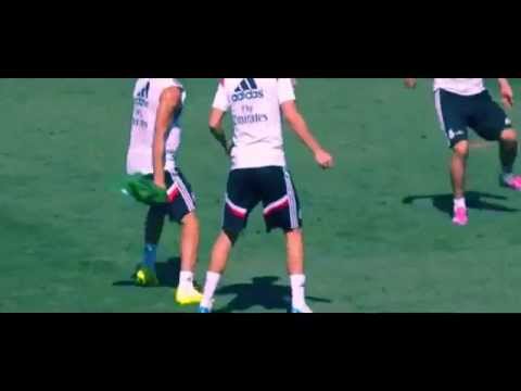 بالفيديو توني كروس في تدريبات ريال مدريد 2014
