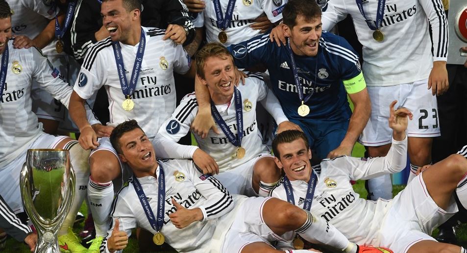 صور تتويج ريال مدريد بلقب بطل كأس السوبر الأوروبي 2014
