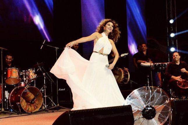 صور حفلة ميريام فارس في مهرجانات الحدث اللبنانية 2014