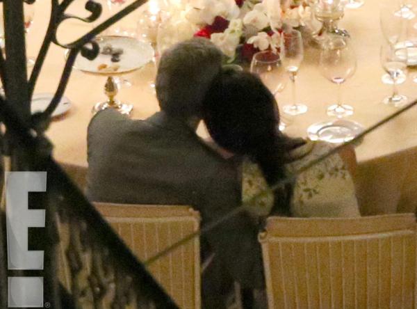 صور جورج كلوني وهو يقبّل خطيبته المحامية أمل علم الدين 2014