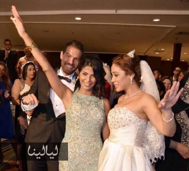 صور حفل زفاف شقيقة روبي 2014 , صور روبي وهي ترقص في فرح اختها 2014