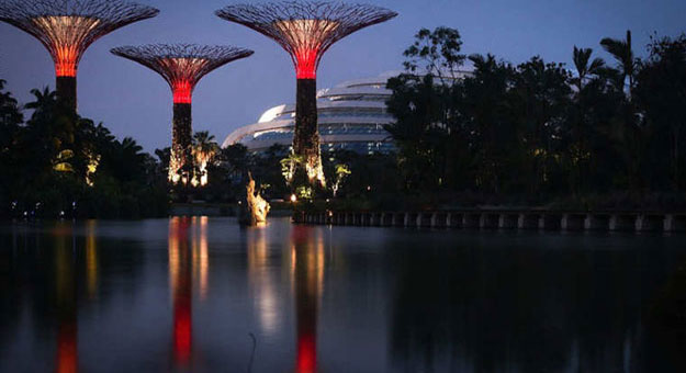 شاهد صور حديقة المستقبل في سنغافورة ستذهلك وتخطف انظارك