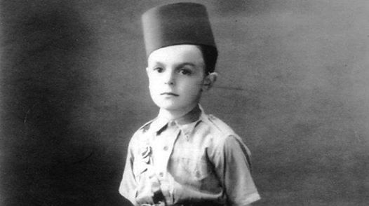 صور الممثل المصري سمير صبرى وهو طفل صغير