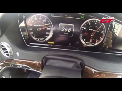بالفيديو استعراض مواصفات سيارة مرسيدس إس 63 موديل 2014