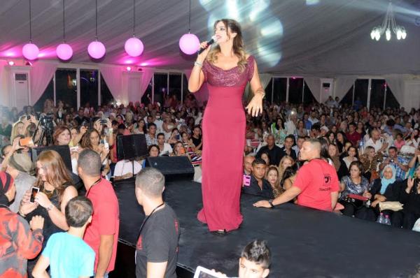 صور باسكال مشعلاني في حفلة ليالي سوسة في تونس 2014