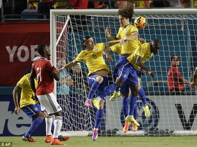 صور مباراة البرازيل وكولومبيا الودية اليوم السبت 6-9-2014