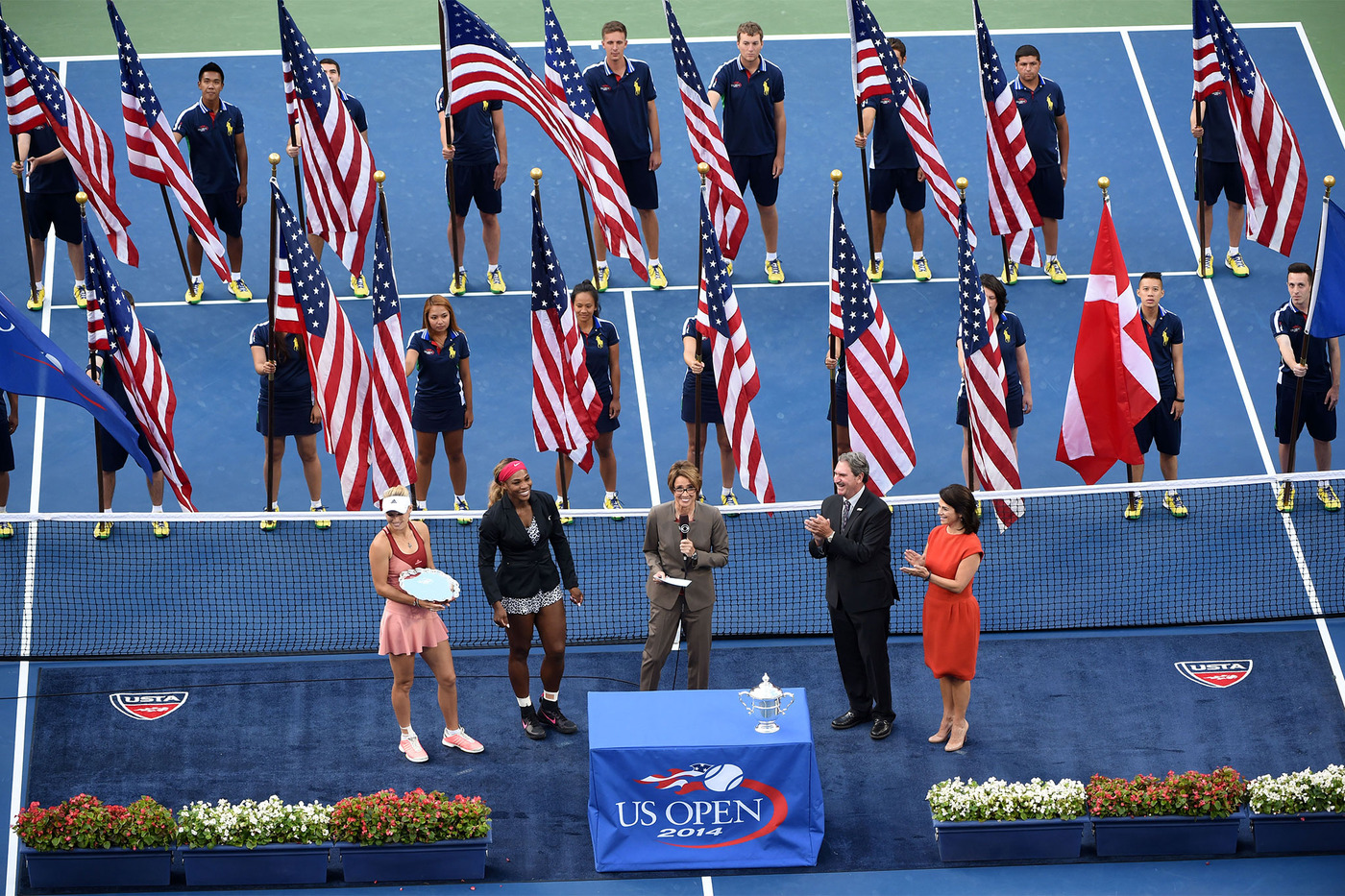 صور تتويج سيرينا ويليامز بلقب بطولة أمريكا للتنس 2014