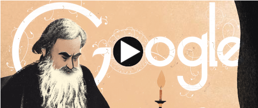 جوجل يحتفل بذكرى ميلاد الروائي الروسي ليو تولستوي