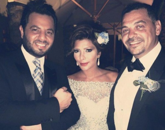 صور نجوم الفن والغناء في حفل زفاف شام ابنة اصالة 2014