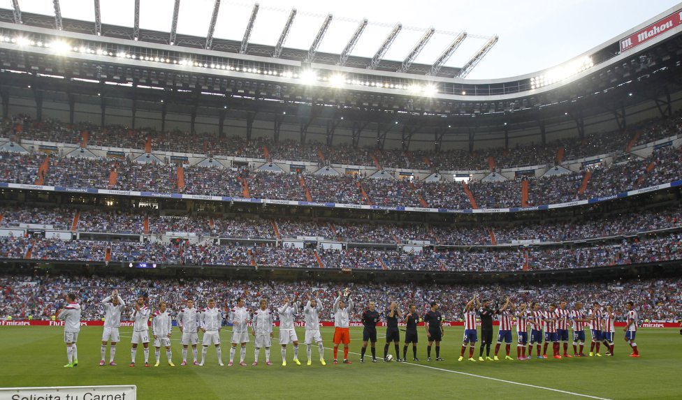 صور مباراة ريال مدريد وأتلتيكو مدريد اليوم السبت 13-9-2014