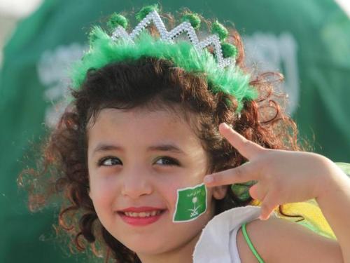 صور بنات السعودية في اليوم الوطني 2014 , صور بنات السعودية في اليوم الوطني 84