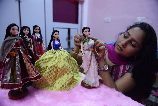 صور باربي الهندية , صور باربي بملامح بنات الهند