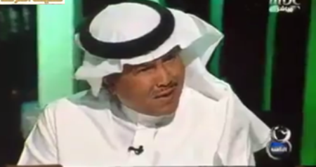 بالفيديو محمد عبده يخطئ في ترديد النشيد الوطني السعودي في برنامج الثامنة 2014