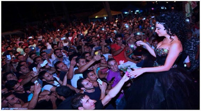 صور حفلة ماريا في مهرجان الحمرا في بيروت 2014