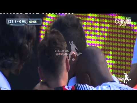 فيديو اهداف مباراة ميلان وتشيزينا في الدوري الايطالي اليوم الاحد 28-9-2014 كاملة
