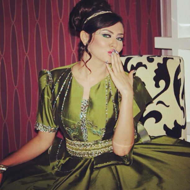 صور أزياء وفساتين مريم حسين 2015 , صور مكياج مريم حسين 2015