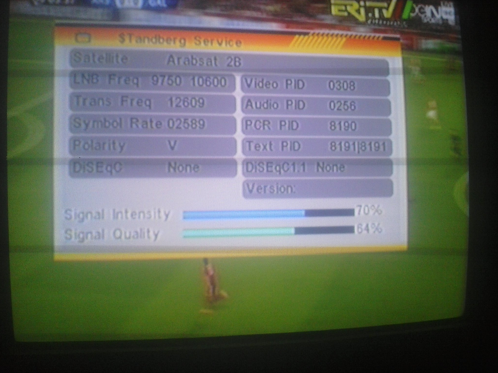 الأن تنقل مباراة Arsenal vs Galatasaray علي قناة EriteriaTV2 على القمر Arabsat-5A @ 30.5°East