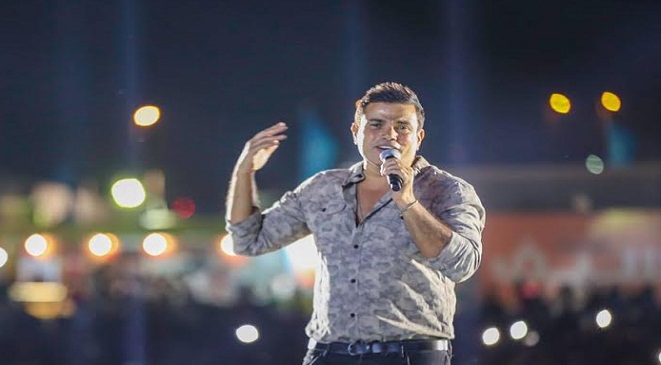 صور حفلة عمرو دياب في بورتو كايرو 1-10-2014 احتفالا بألبوم شفت الايام
