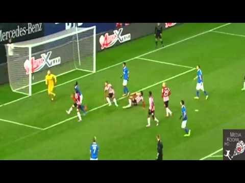 يوتيوب اهداف مباراة دينامو موسكو وايندهوفن اليوم 2-10-2014