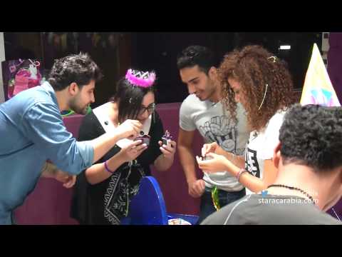 بالفيديو غادة الجريدي تحتفل بعيد ميلادها في ستار اكاديمي 10