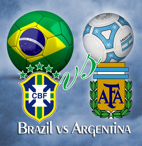 موعد مباراة البرازيل والأرجنتين الودية اليوم السبت 11-10-2014