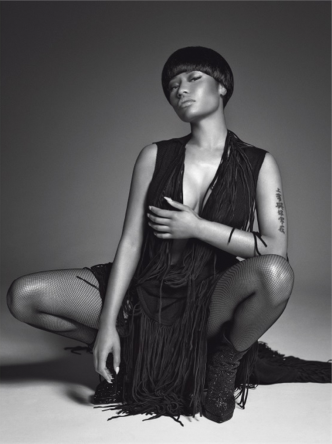 صور نيكي ميناج على مجلة L’Uomo Vogue أكتوبر 2014 , أحدث صور نيكي ميناج 2015