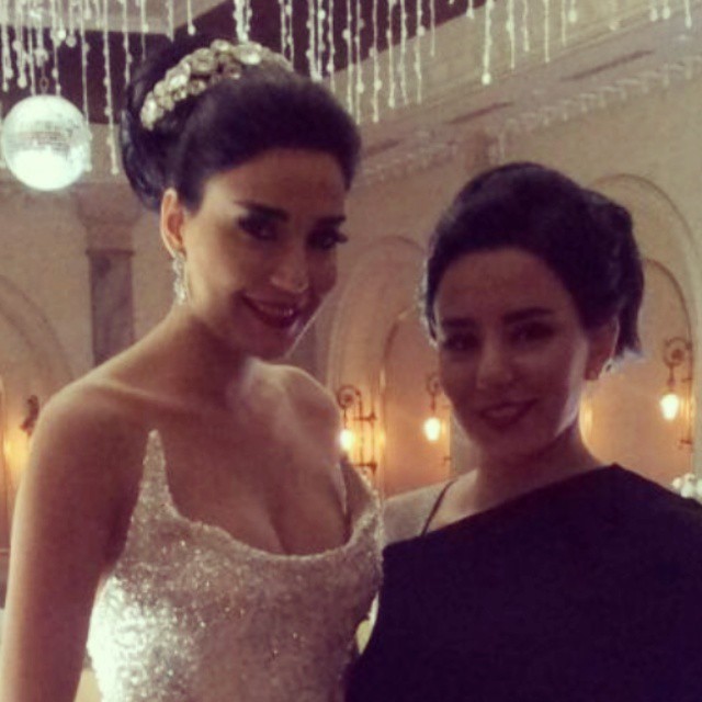صور سيرين عبد النور بفستان زفاف أنيق في مسلسل سيرة حب 2