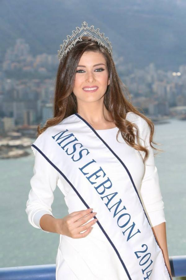 صور سالي جريج ملكة جمال لبنان 2014 في أول جلسة تصوير