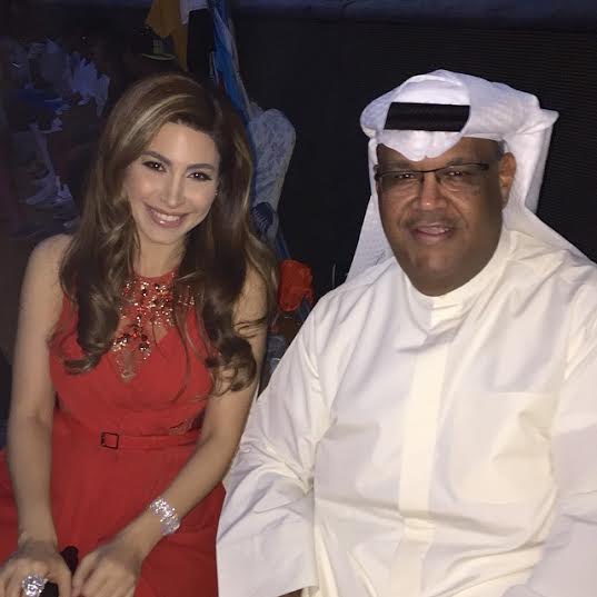 صور يارا في حفل افتتاح بطولة كأس القارات في الكويت