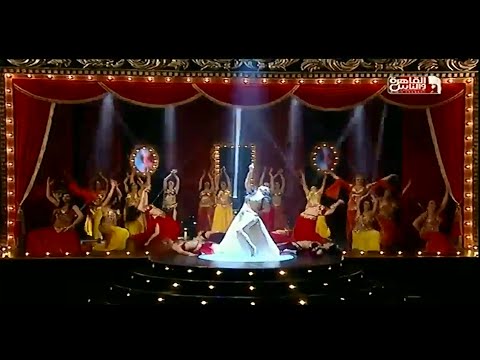 بالفيديو رقص دينا مع الراقصات في برنامج الراقصة على قناة القاهرة والناس 2014