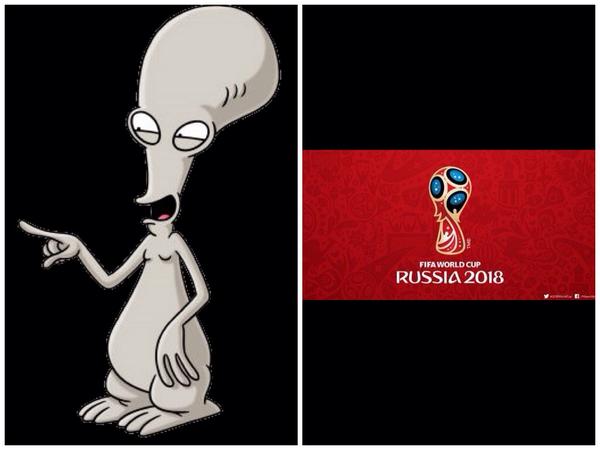 صور مضحكة على شعار مونديال كأس العالم 2018 في روسيا