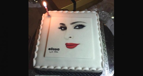 صور عيد ميلاد إليسا 2014 , صور احتفال إليسا بعيد ميلادها 2014