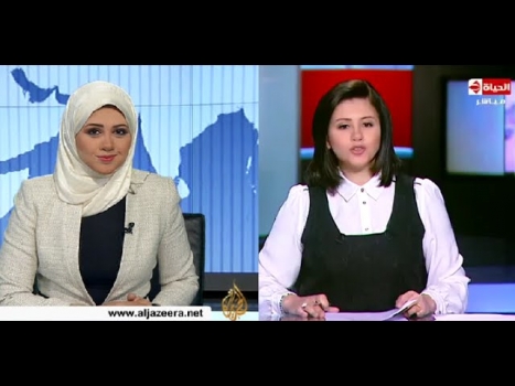 بالفيديو المذيعة المصرية نوران سلام تخلع حجابها بعد العودة الى قناة الحياة
