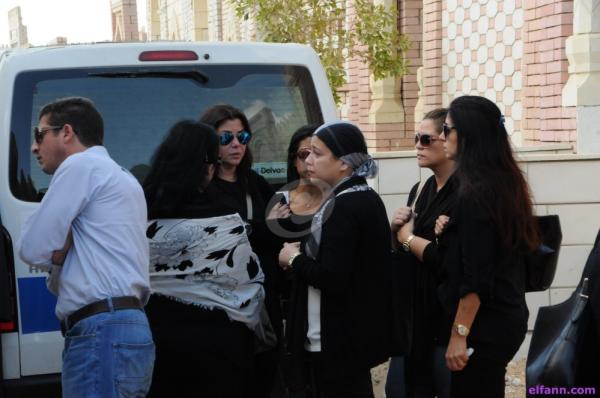 صور تشييع جثمان الممثلة الراحلة مريم فخر الدين اليوم 3/11/2014