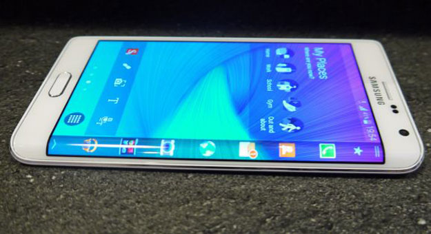 رسميا اطلاق هاتف جالاكسى نوت إيدج في 14 نوفمبر 2014