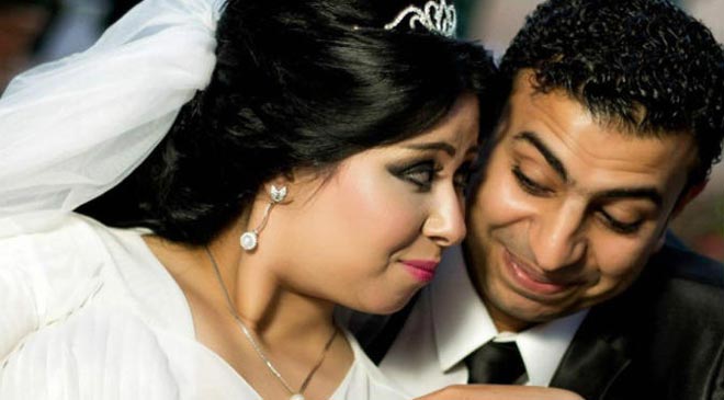 صور حفل زفاف إيناس عز الدين مشتركة برنامج آراب أيدول 2014