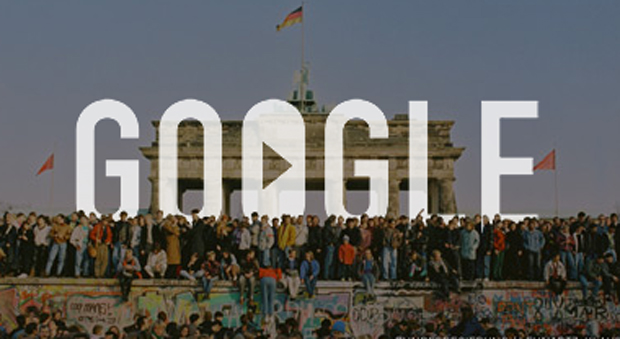 جوجل يحتفل بالذكرى الـ25 على سقوط جدار برلين