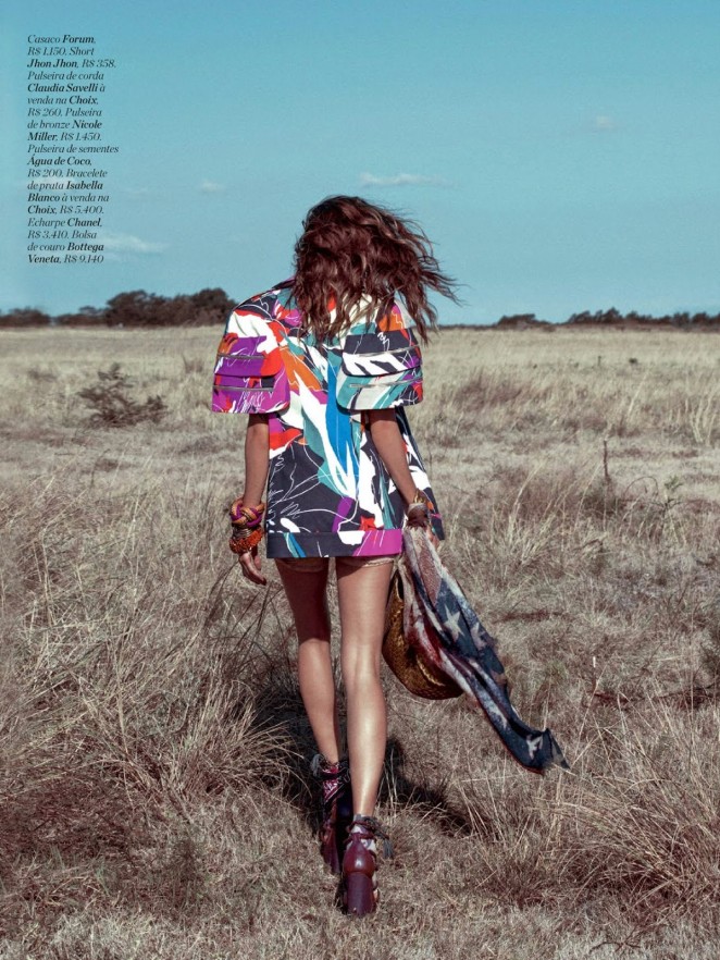 صور إيزابيلي فونتانا على مجلة ماري كلير البرازيل نوفمبر 2014