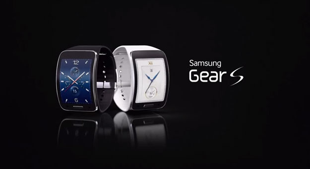 بالفيديو اعلان جديد لساعة سامسونج Gear S اليوم 13-11-2014