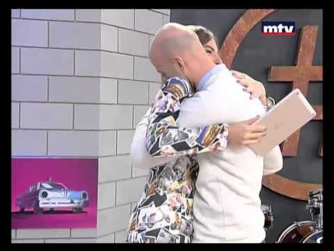 بالفيديو عرض زواج المذيعة أورسلا دكاش مباشرة على قناة mtv