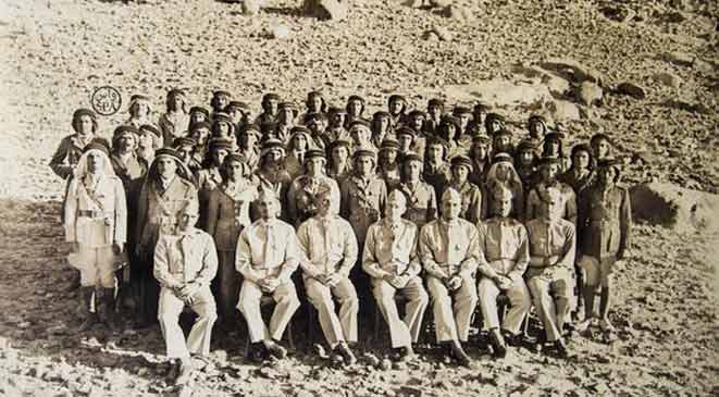 بالصور أول تدريب عسكري للجيش السعودي في الطائف سنة 1944