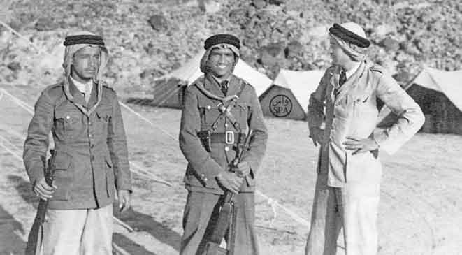 بالصور أول تدريب عسكري للجيش السعودي في الطائف سنة 1944