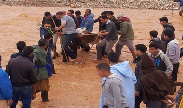 صور أمطار وسيول المغرب اليوم الاثنين 24-11-2014