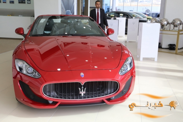 صور افتتاح معرض سيارات مازيراتي في الاردن 2015
