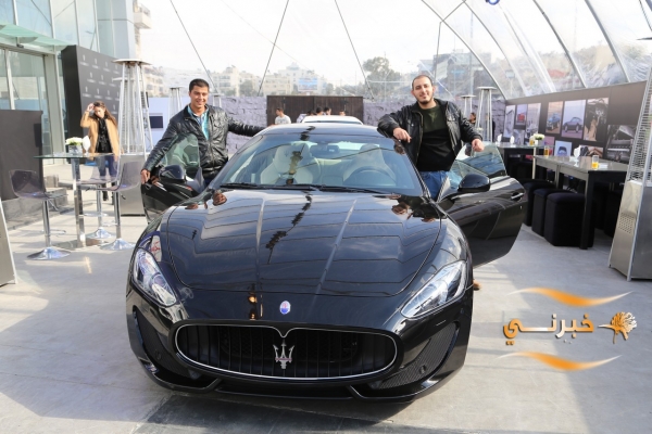 صور افتتاح معرض سيارات مازيراتي في الاردن 2015