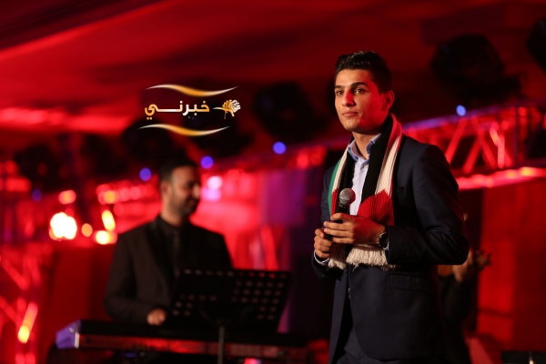 صور حفلة محمد عساف في المدينة الرياضية في عمان